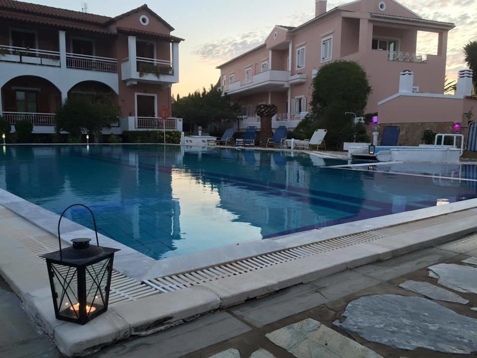 Ferienwohnung Angela Corfu Potamós Exterior foto