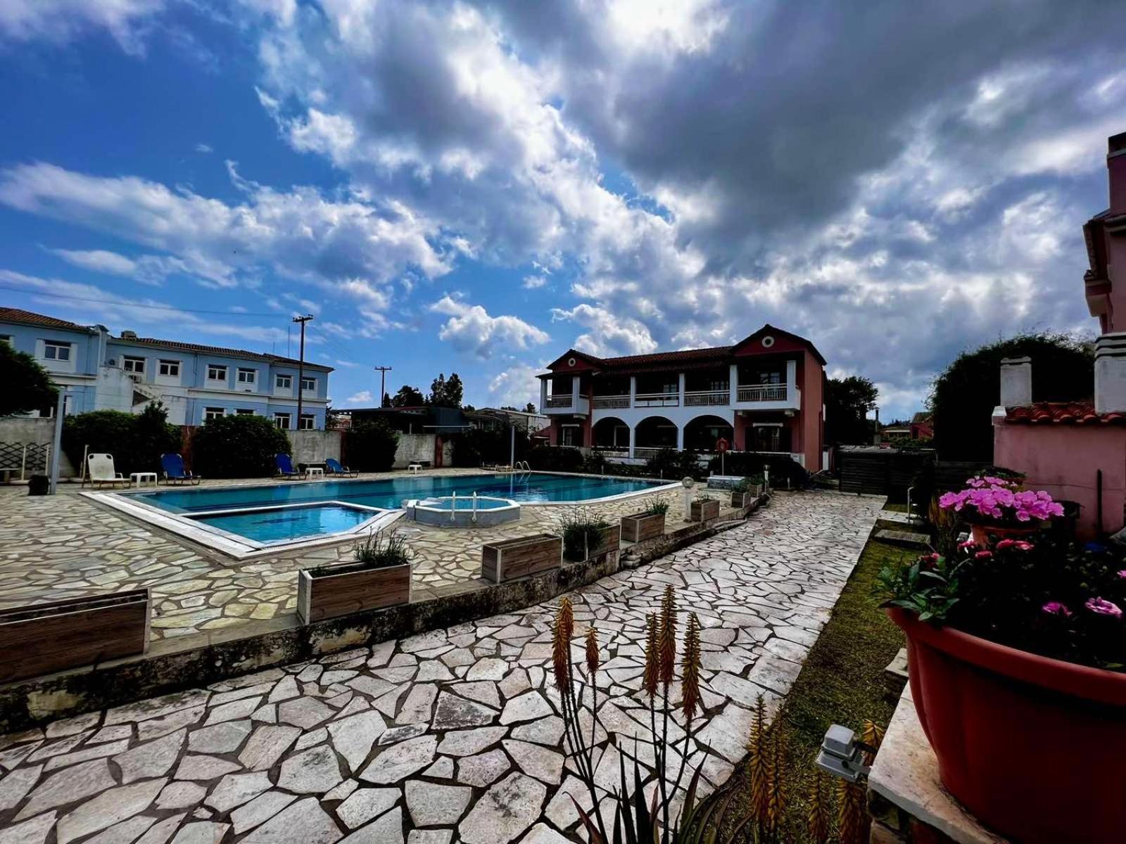 Ferienwohnung Angela Corfu Potamós Exterior foto